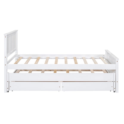 Platform Bed With Trundle And Drawers - The Sleep Loft - Online Mattress Showroom NYC