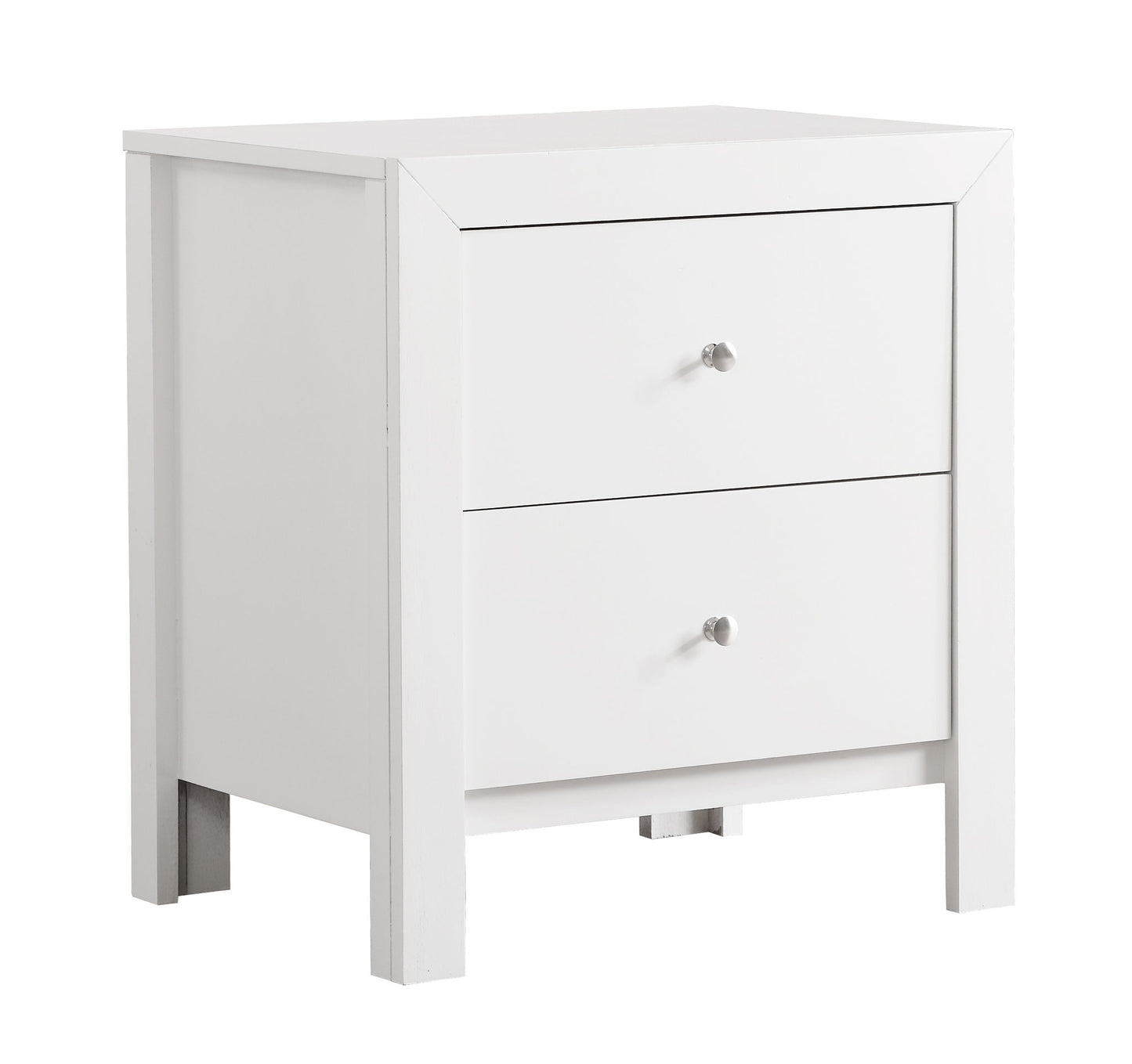 Charming Nightstand With Drawers - The Sleep Loft - Online Mattress Showroom NYC