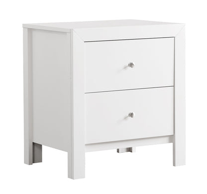 Charming Nightstand With Drawers - The Sleep Loft - Online Mattress Showroom NYC