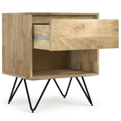 Hunter - Nightstand - Natural - The Sleep Loft - Online Mattress Showroom NYC