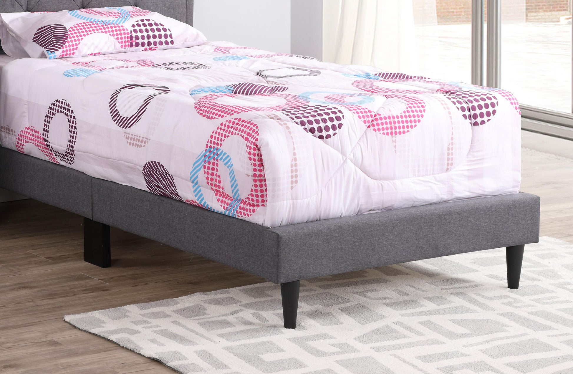 Button Tufted Bed Charming For Cozy Spaces - The Sleep Loft - Online Mattress Showroom NYC