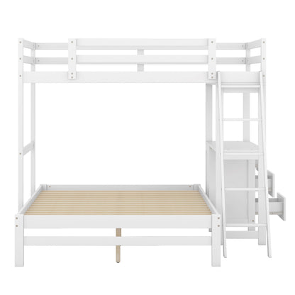 Bunk Bed With Built In Desk And 3 Drawers - The Sleep Loft - Online Mattress Showroom NYC