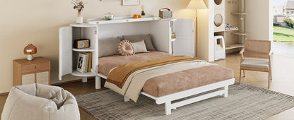 Murphy Bed With Hidden Storage & Modern Woven Design - The Sleep Loft - Online Mattress Showroom NYC
