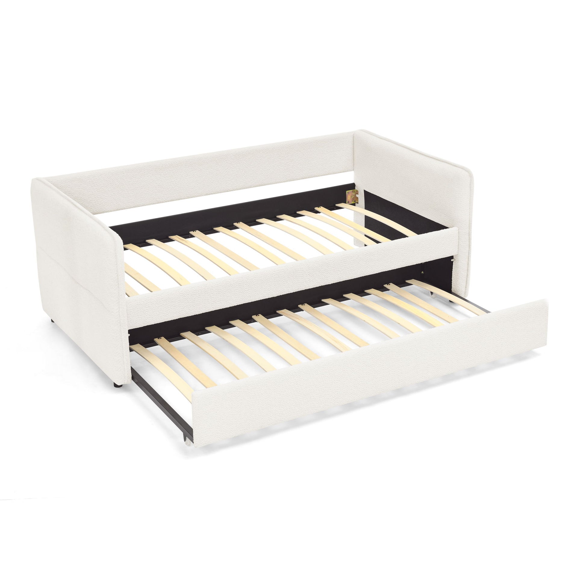 Upholstered Daybed With Pop Up Trundle - The Sleep Loft - Online Mattress Showroom NYC
