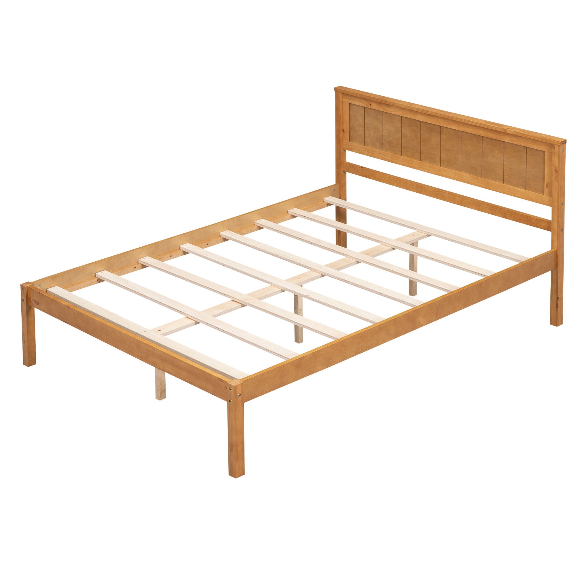 Platform Bed Frame With Headboard - The Sleep Loft - Online Mattress Showroom NYC