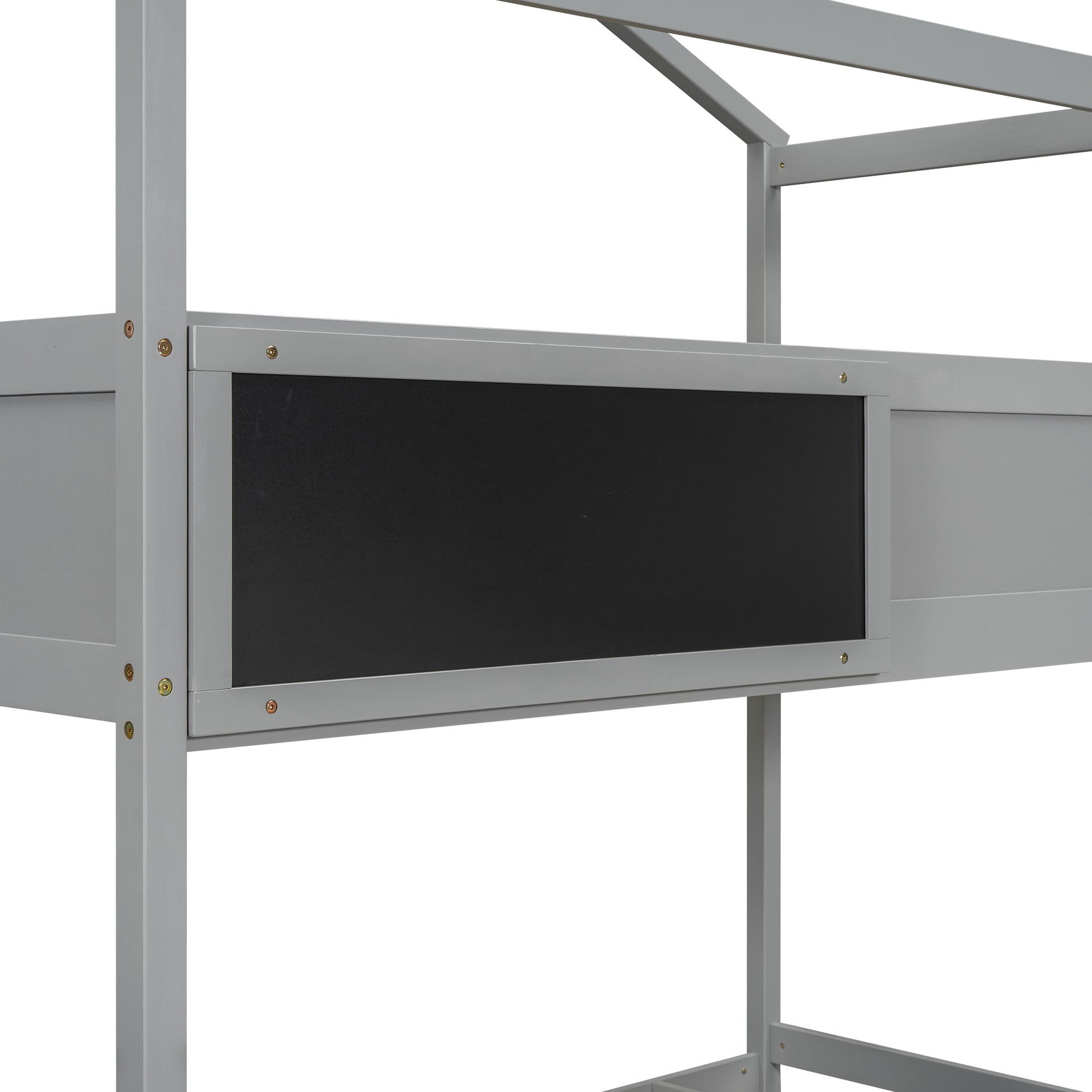 House Style Bunk Bed With Storage Staircase And board - The Sleep Loft - Online Mattress Showroom NYC