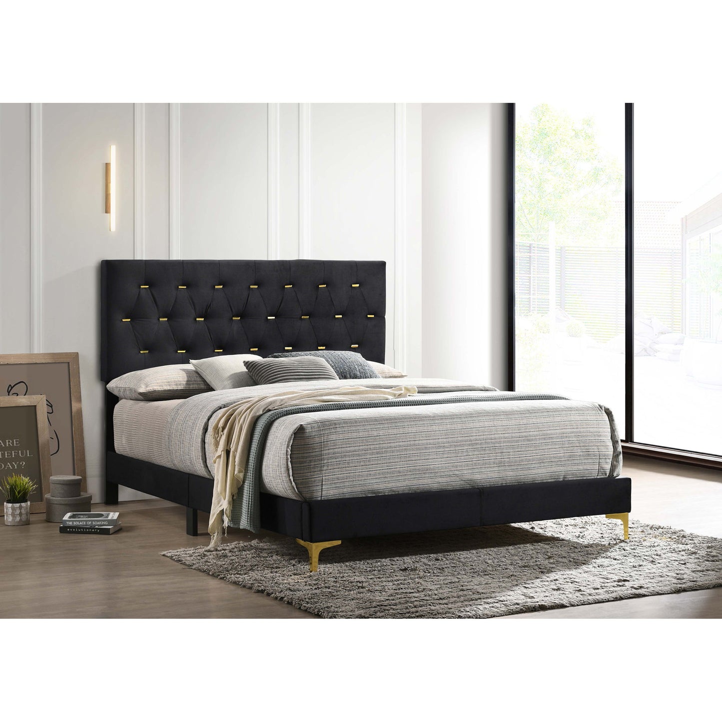 Lexie - Tufted Panel Bed - The Sleep Loft - Online Mattress Showroom NYC
