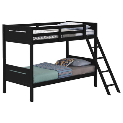 Bunk Bed With Built In Ladder, Safety Guardrails And Angled Access Step - The Sleep Loft - Online Mattress Showroom NYC