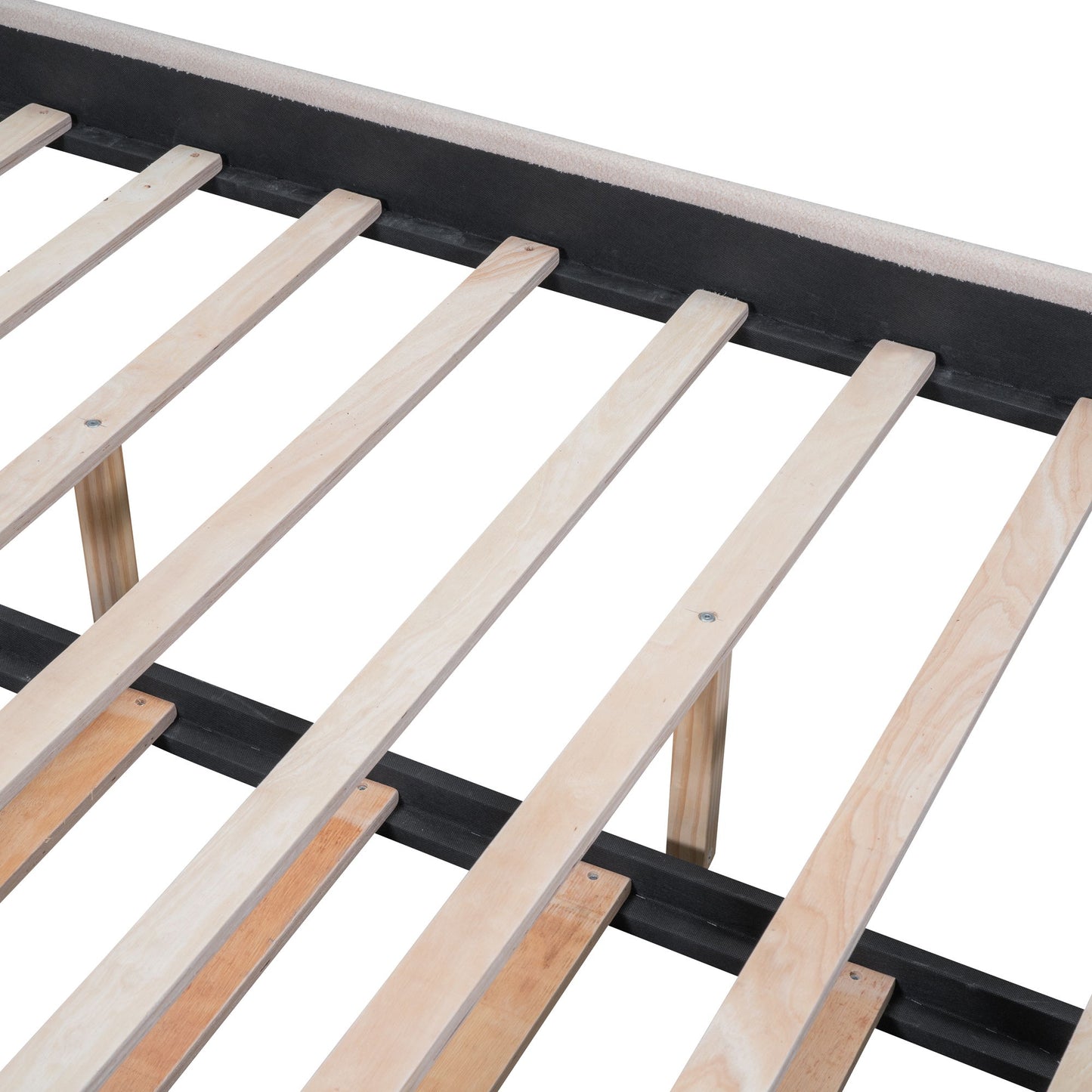 Upholstered Platform Bed With Trundle - The Sleep Loft - Online Mattress Showroom NYC