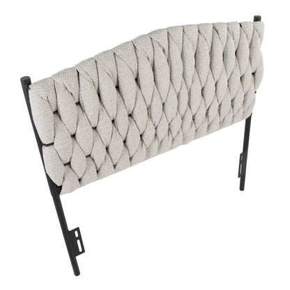 Braided Matisse - Contemporary Design Headboard - The Sleep Loft - Online Mattress Showroom NYC
