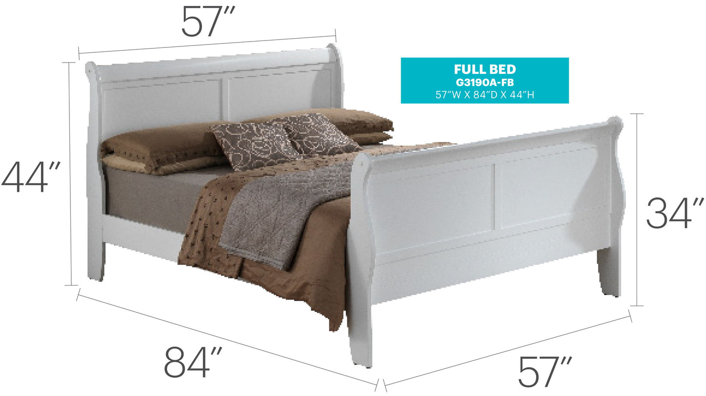 Panel Sleigh Bed - The Sleep Loft - Online Mattress Showroom NYC