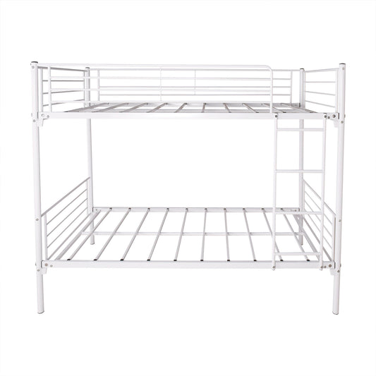 Space Saving Bunk Bed With Metal Frame And Ladder - The Sleep Loft - Online Mattress Showroom NYC
