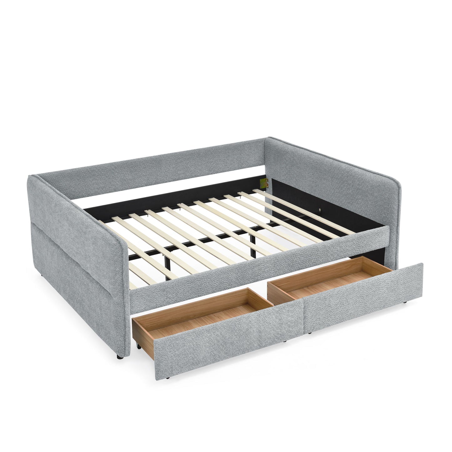 Upholstered Daybed & 2 Drawers - The Sleep Loft - Online Mattress Showroom NYC