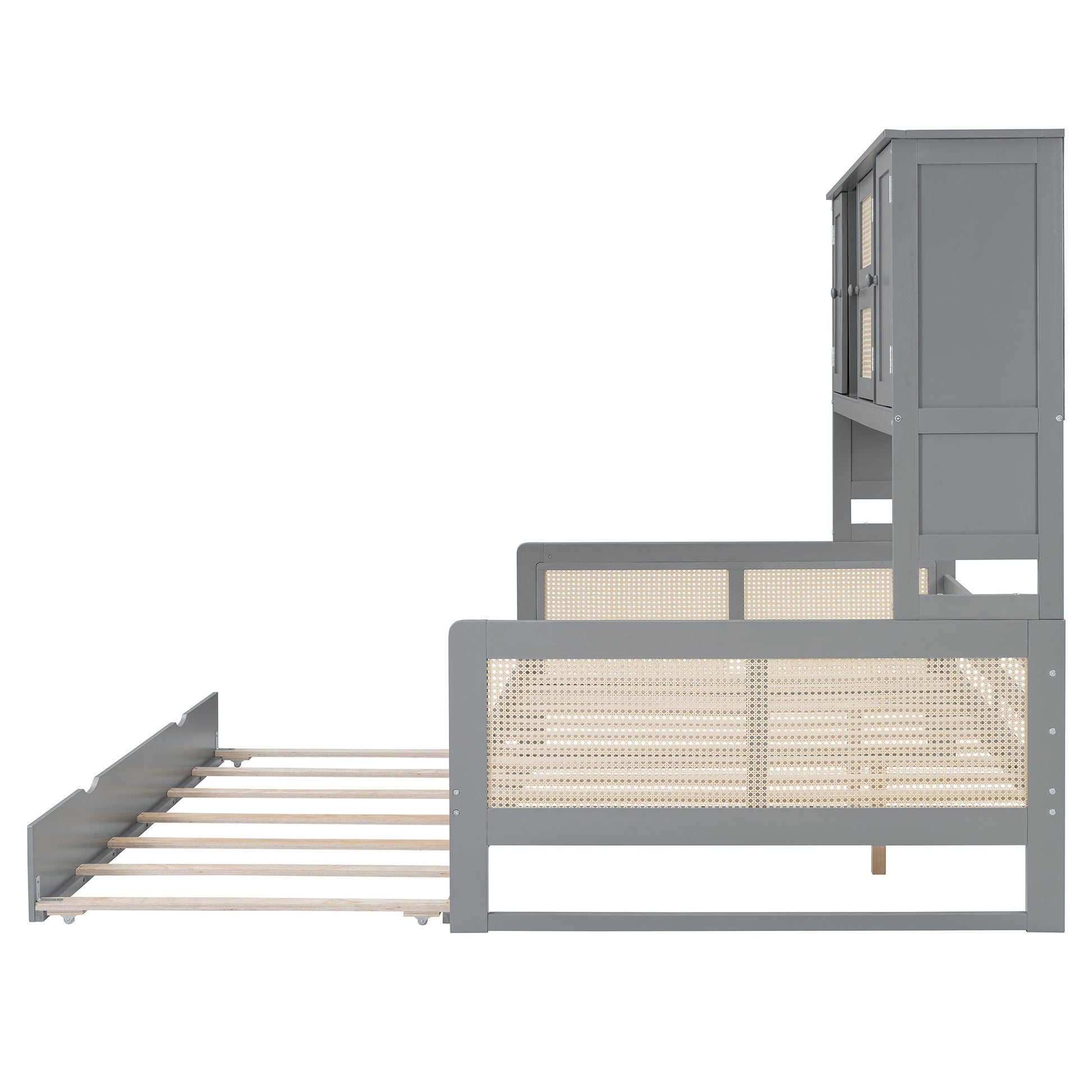 Daybed And All In One Cabinet And Shelf - The Sleep Loft - Online Mattress Showroom NYC