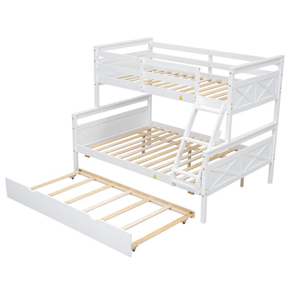 Bunk Bed With Ladder And Safety Guardrail - The Sleep Loft - Online Mattress Showroom NYC