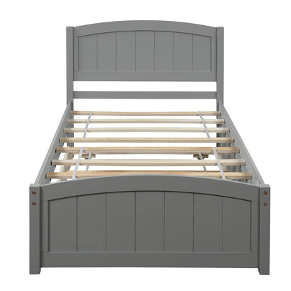Platform Bed & Headboard, Footboard And Wood Slat Support - The Sleep Loft - Online Mattress Showroom NYC