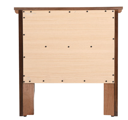 English Dovetailed Drawers Nightstand - The Sleep Loft - Online Mattress Showroom NYC