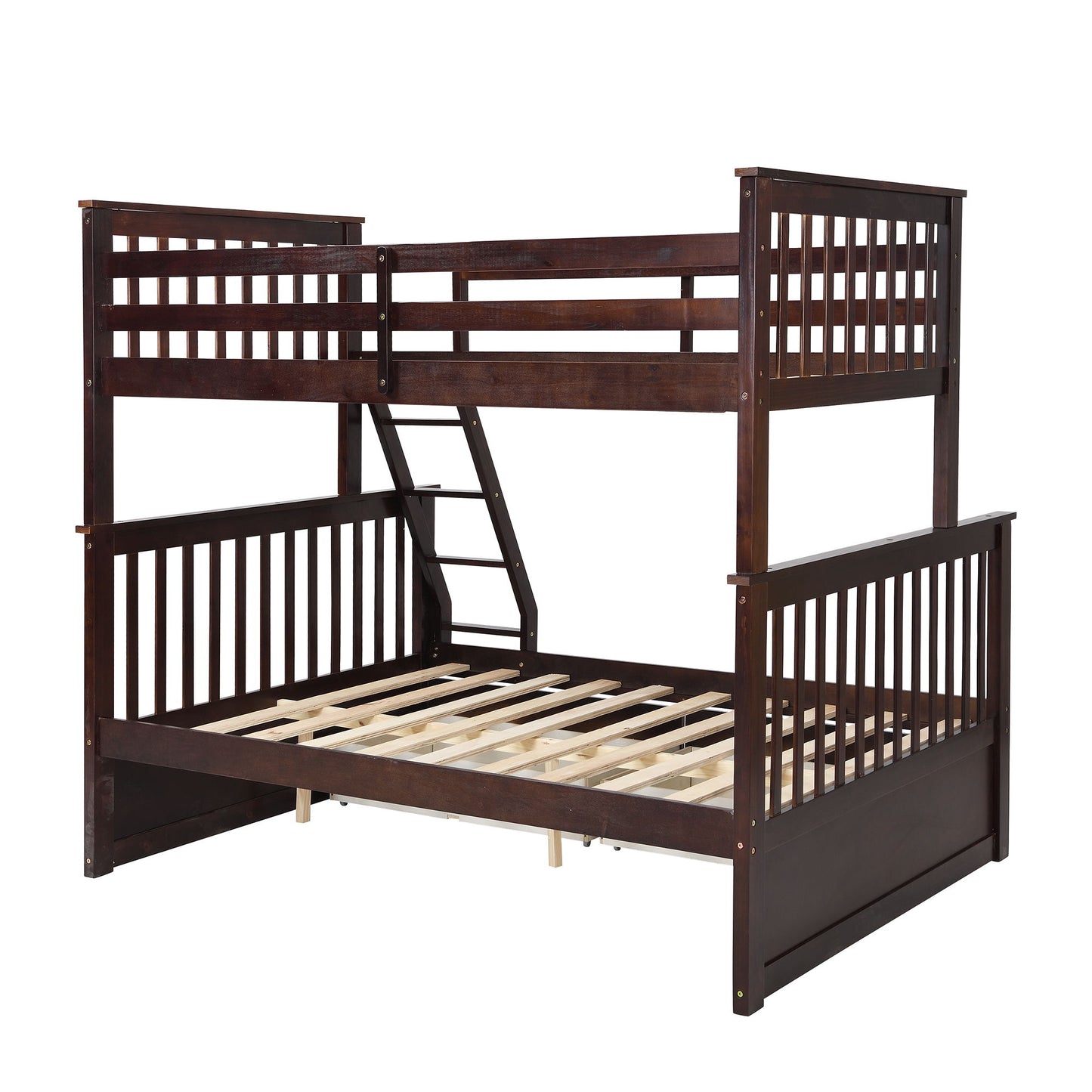 Bunk Bed With Ladder, And Safety Guard Rails - The Sleep Loft - Online Mattress Showroom NYC