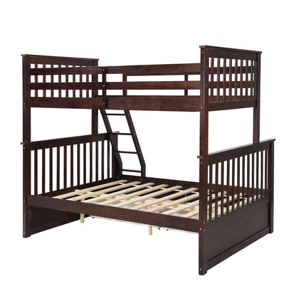 Bunk Bed With Ladder, And Safety Guard Rails - The Sleep Loft - Online Mattress Showroom NYC