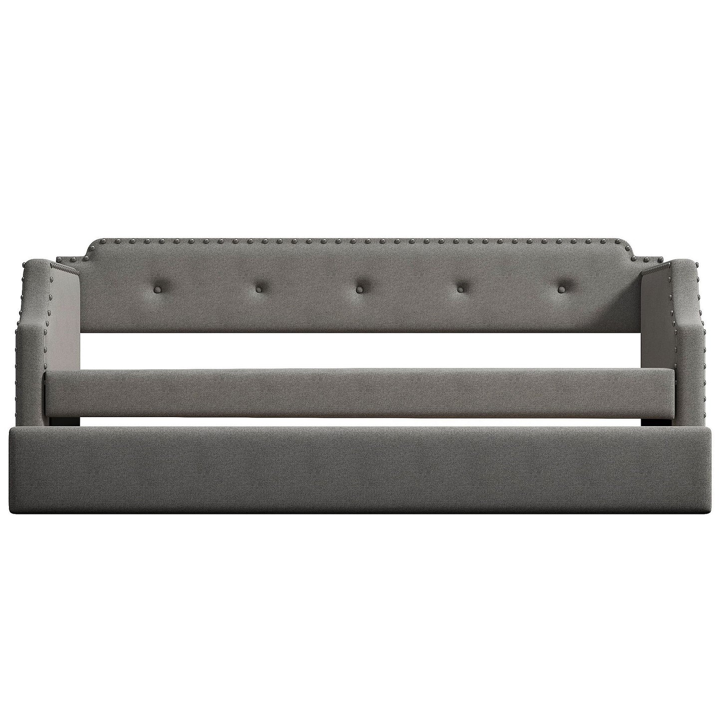 Upholstered Daybed With Trundle - The Sleep Loft - Online Mattress Showroom NYC