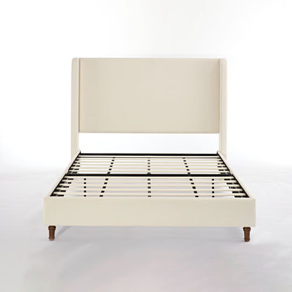 Harper - Tall Headboard Upholstered Bed - The Sleep Loft - Online Mattress Showroom NYC