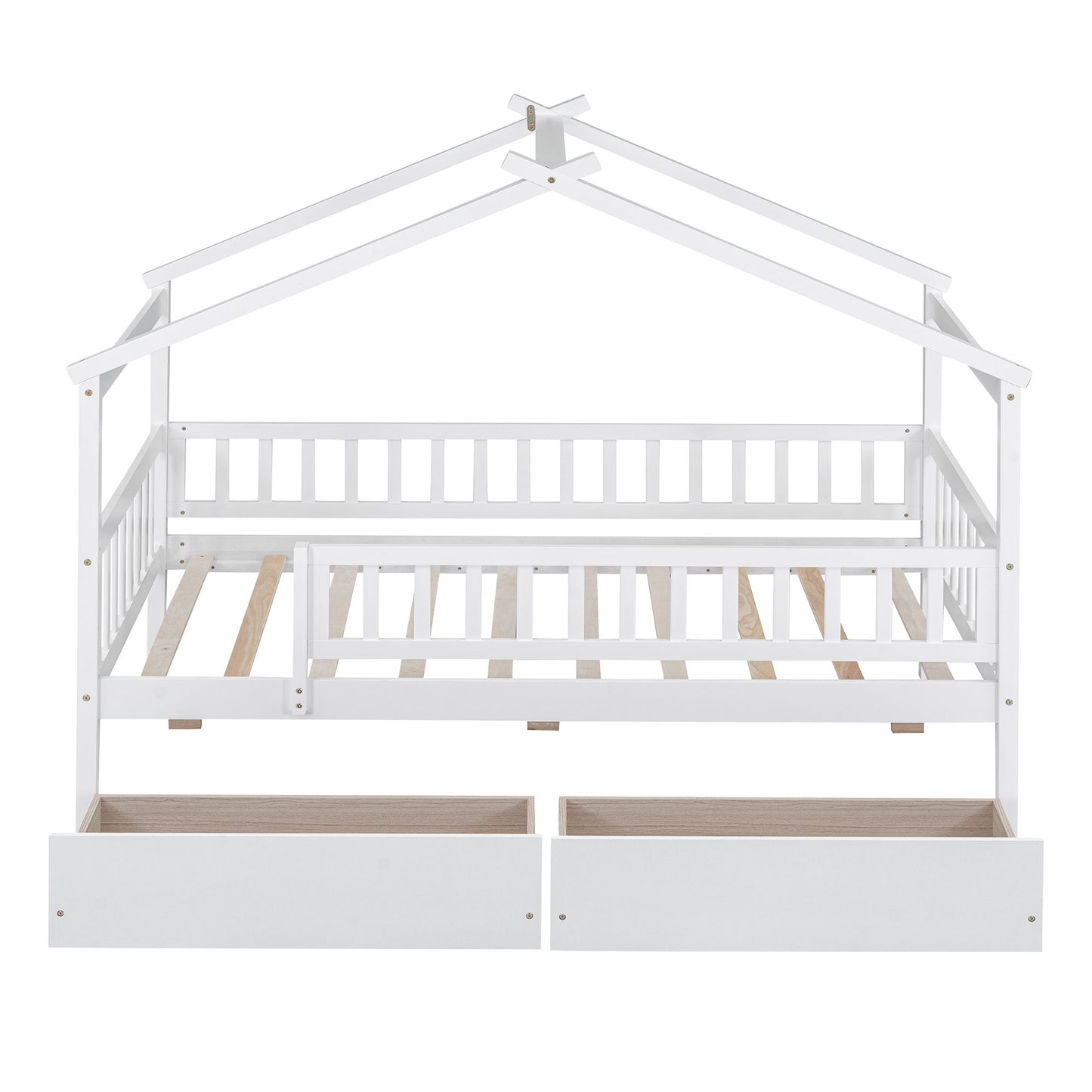 House Bed With 2 Drawers - The Sleep Loft - Online Mattress Showroom NYC