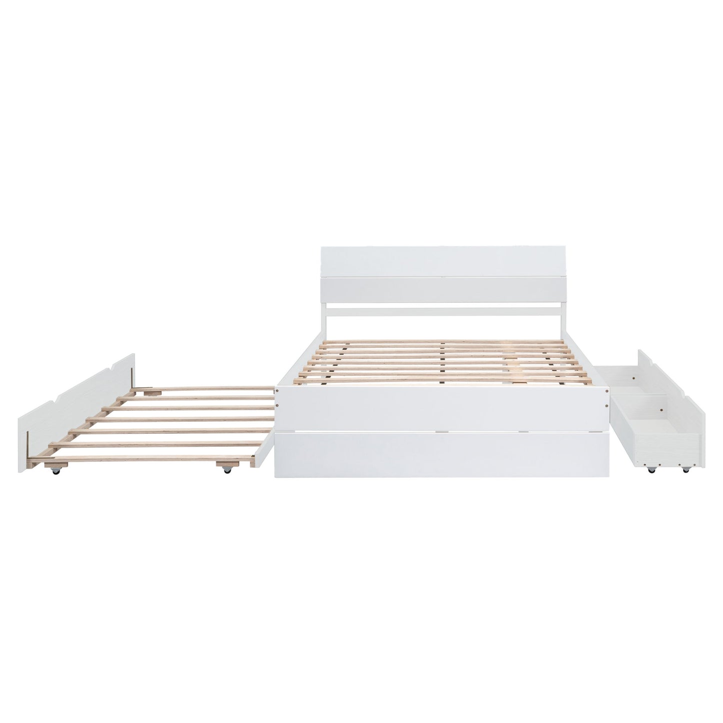 Modern Bed Frame With Headboard And Footboard