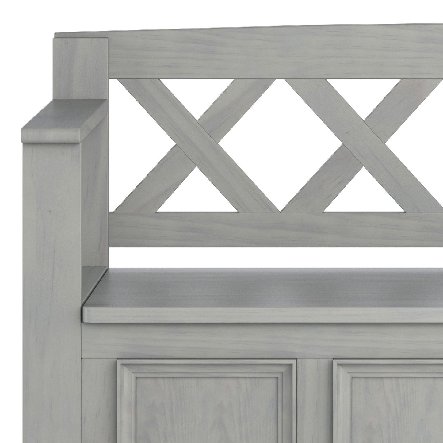 Amherst - Handcrafted Entryway Storage Bench - The Sleep Loft - Online Mattress Showroom NYC