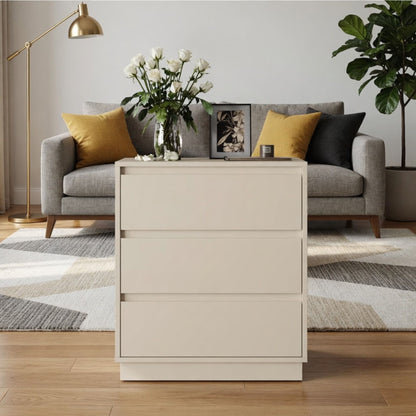 3 Drawer Nightstand, Bedroom Side Table