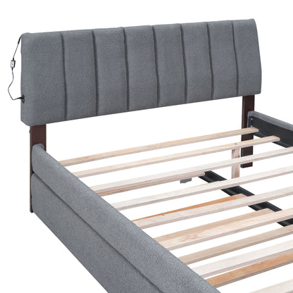 Upholstered Platform Bed With Trundle - The Sleep Loft - Online Mattress Showroom NYC