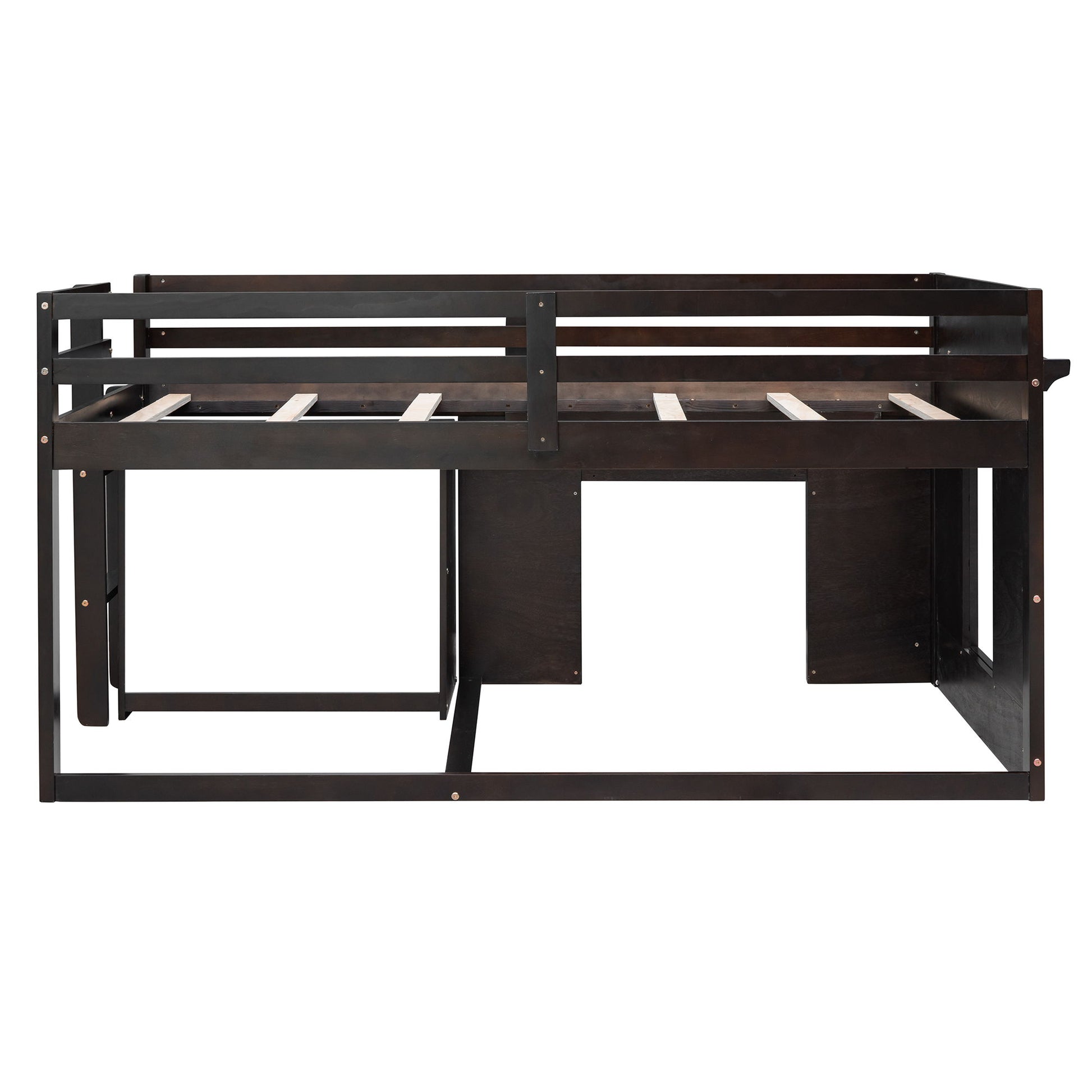 Loft Bed With Cabinet And Shelf - The Sleep Loft - Online Mattress Showroom NYC