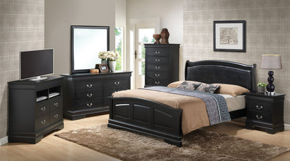 Panel Sleigh Bed Elegantly Crafted - The Sleep Loft - Online Mattress Showroom NYC