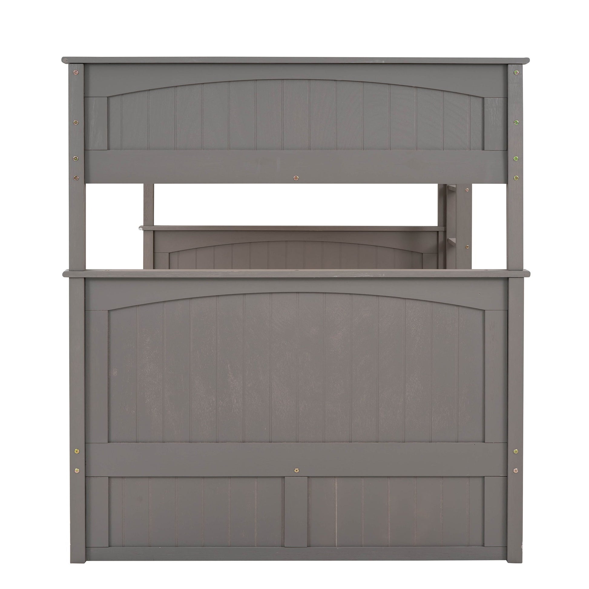 Bunk Bed With Twin Size Trundle, Guardrails - The Sleep Loft - Online Mattress Showroom NYC