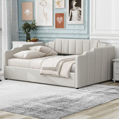 Modern Upholstered Daybed With Underneath Storage - The Sleep Loft - Online Mattress Showroom NYC