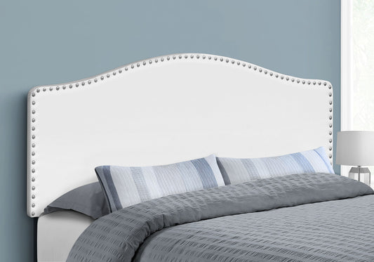 Queen Size, Bed Headboard Only, Upholstered, Transitional - White - The Sleep Loft - Online Mattress Showroom NYC