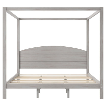 anopy Platform Bed With Headboard And Support Legs - The Sleep Loft - Online Mattress Showroom NYC