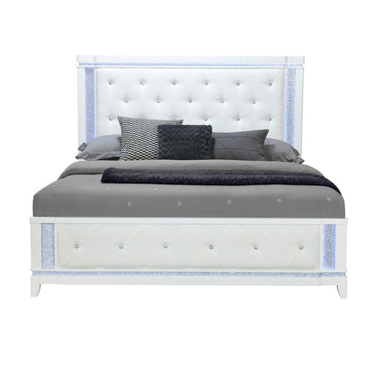 Adalid - Contemporary Bed With LED Lights - The Sleep Loft - Online Mattress Showroom NYC