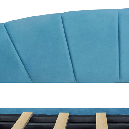 Upholstered Daybed With Two Drawers And Wood Slat - The Sleep Loft - Online Mattress Showroom NYC