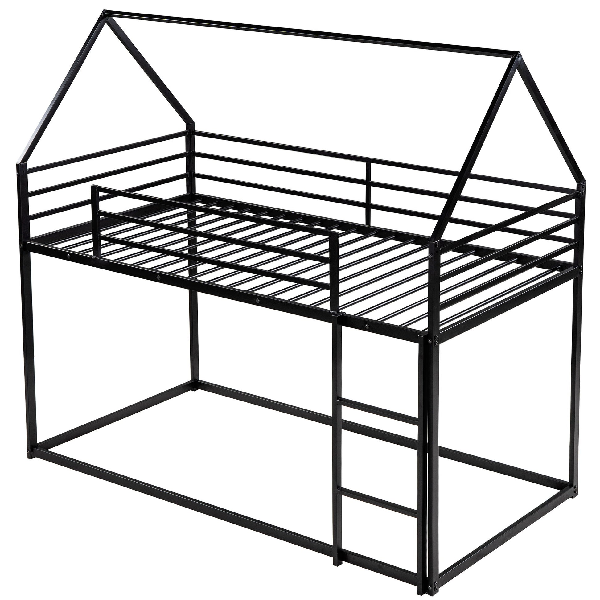 House Bunk Bed With Built In Ladder - The Sleep Loft - Online Mattress Showroom NYC