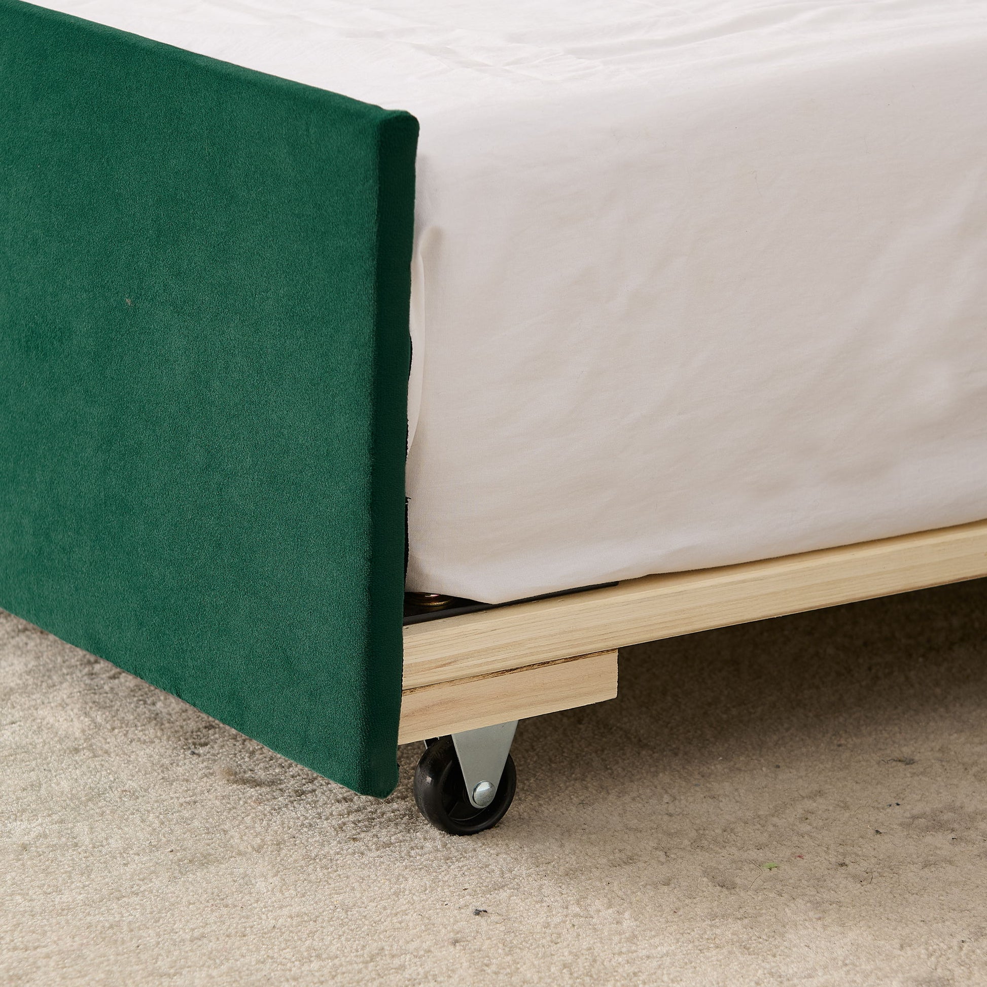 Daybed With Pop Up Trundle And USB Charging Armrest - The Sleep Loft - Online Mattress Showroom NYC