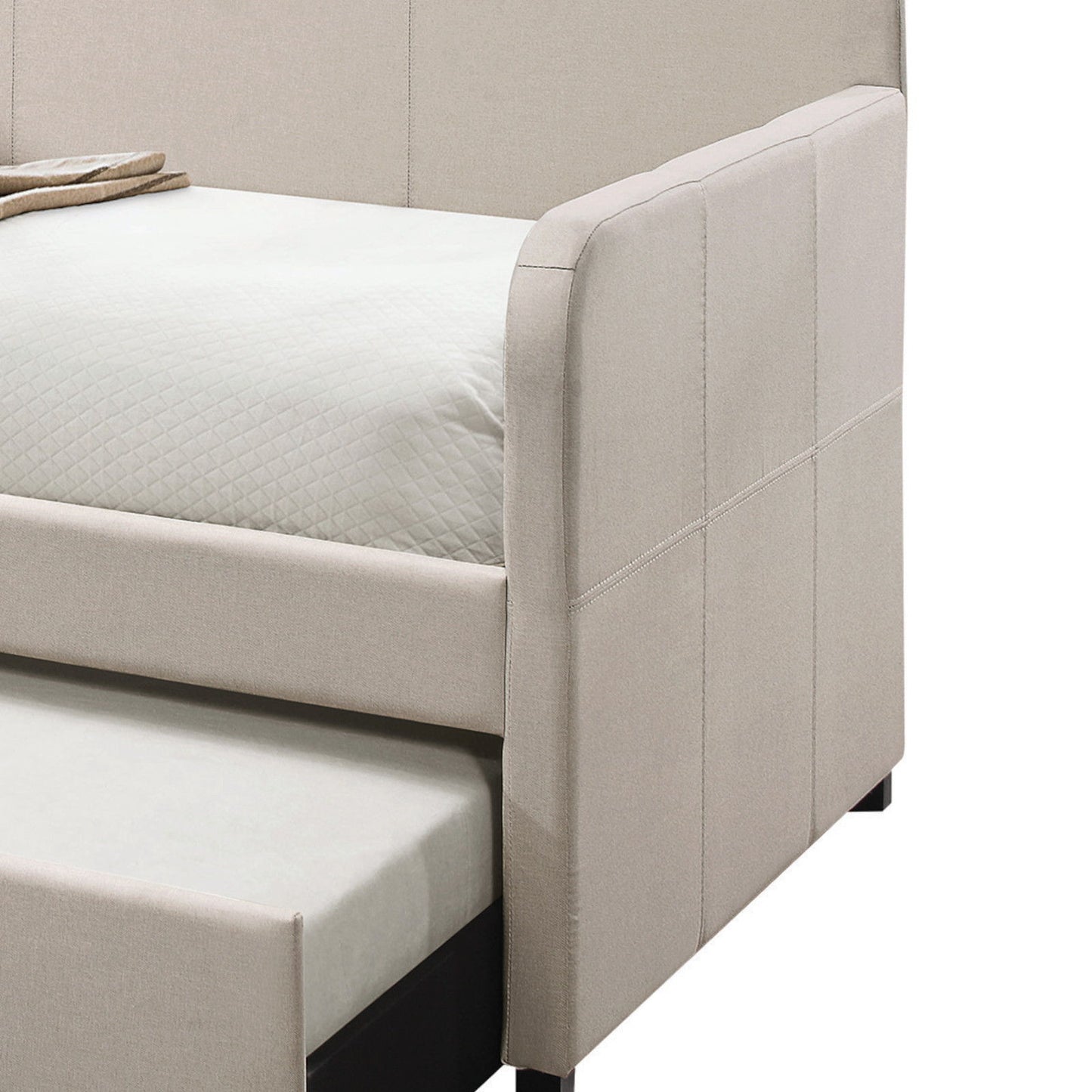 Jagger - Twin Daybed With Trundle - Fog - The Sleep Loft - Online Mattress Showroom NYC