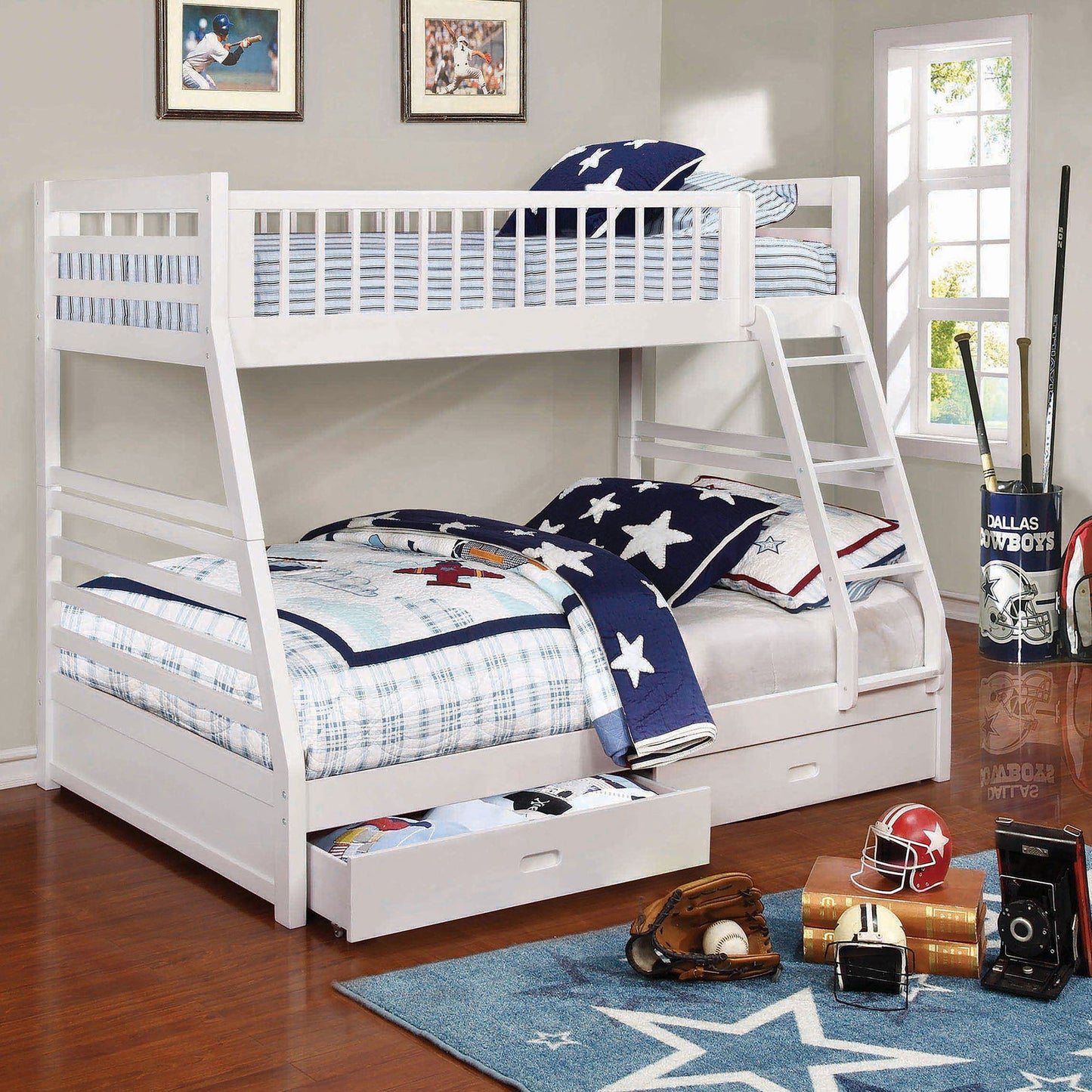 Newhall - Bunk Bed With 2 Drawers - The Sleep Loft - Online Mattress Showroom NYC