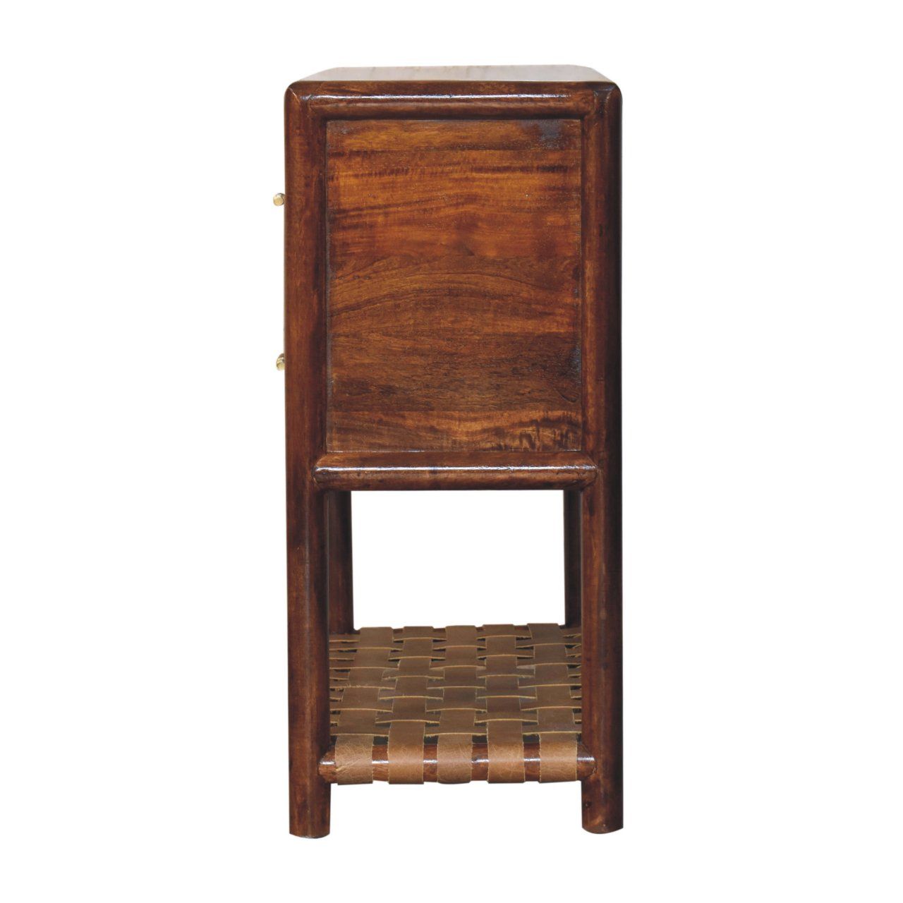 Regency - Woven 2 Drawer Nightstand - Brown - The Sleep Loft - Online Mattress Showroom NYC
