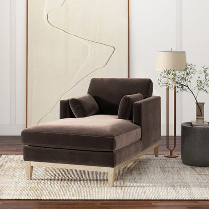 Knox - Modern Farmhouse Chaise Lounge Chair - The Sleep Loft - Online Mattress Showroom NYC
