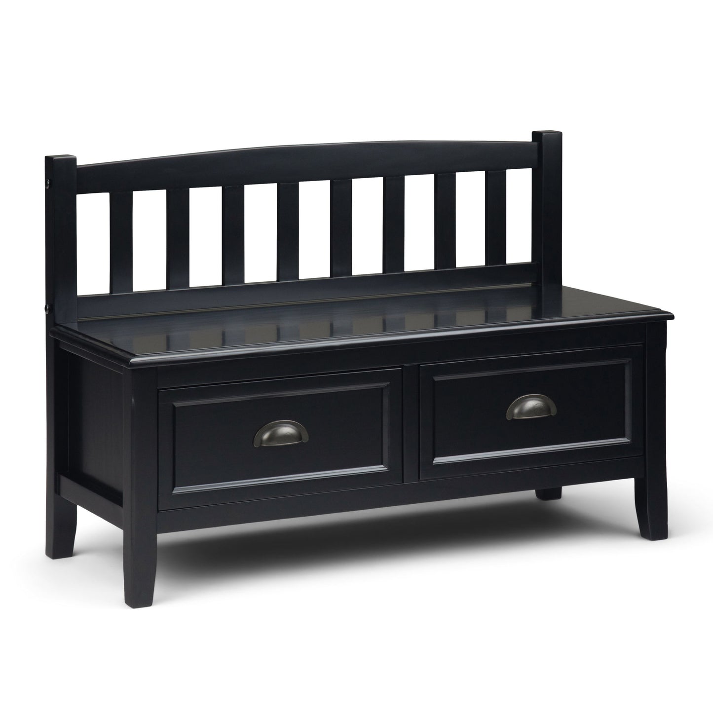 Burlington - Entryway Storage Bench With Drawers - The Sleep Loft - Online Mattress Showroom NYC