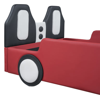 High Quality Race Car Shaped Platform Bed & Wheels - The Sleep Loft - Online Mattress Showroom NYC