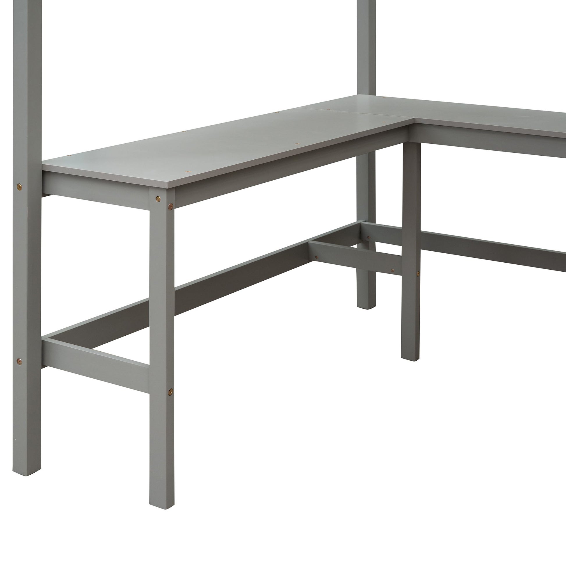Loft Bed With Shelves With Desk - The Sleep Loft - Online Mattress Showroom NYC