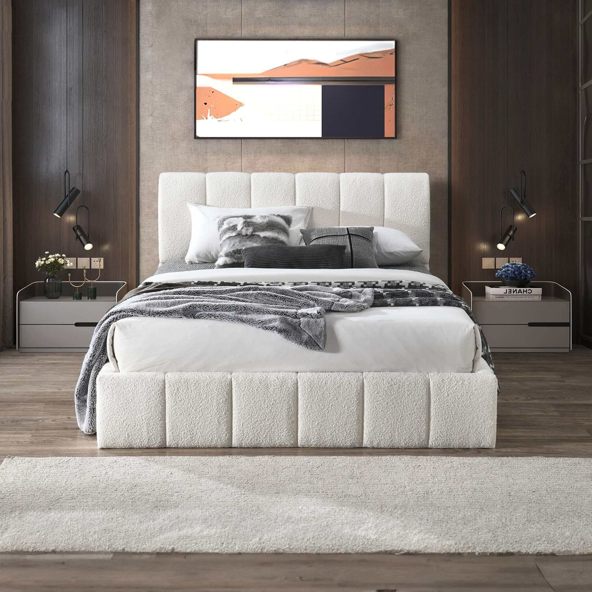 Hilar - Elegant Design Platform Bed - The Sleep Loft - Online Mattress Showroom NYC