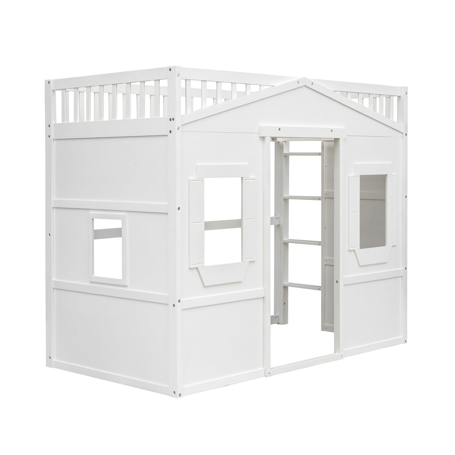 House Loft Bed With Ladder - The Sleep Loft - Online Mattress Showroom NYC
