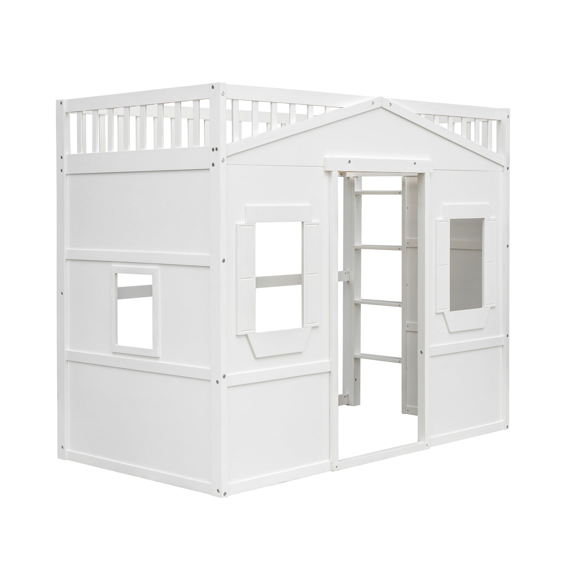 House Loft Bed With Ladder - The Sleep Loft - Online Mattress Showroom NYC